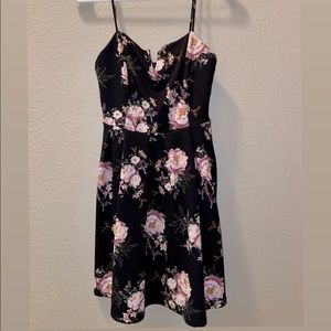 Sweet floral dress!